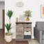 Commode décorative 4 tiroirs Latoysha