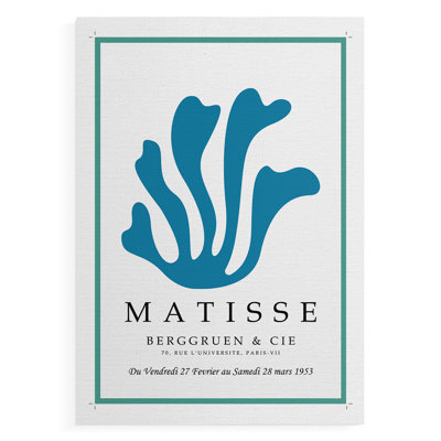 Matisse Cccxlix, reproduction encadrée - reproduction de toile seulement - non encadrée