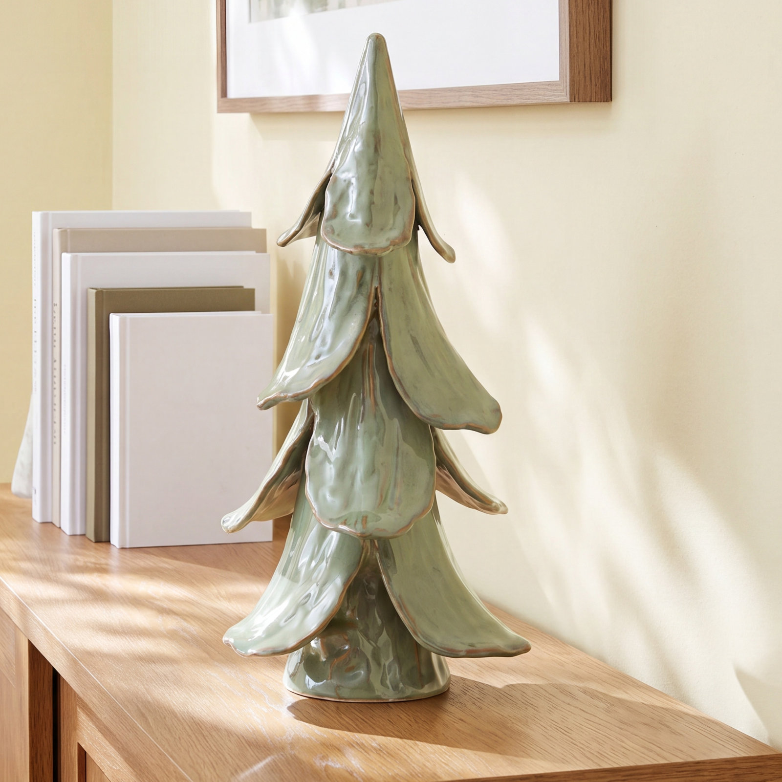 Handmade Stoneware Tabletop Tree