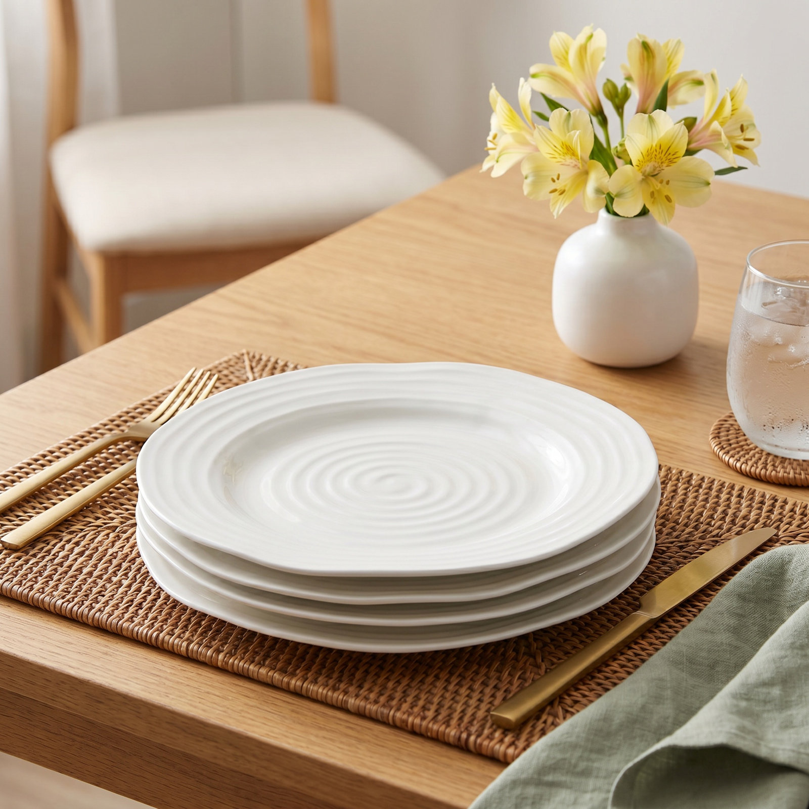 Sophie Conran White 8" Salad Plate, White