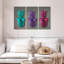 «Three Trendy Pineapples», reproduction sur toile-92760956