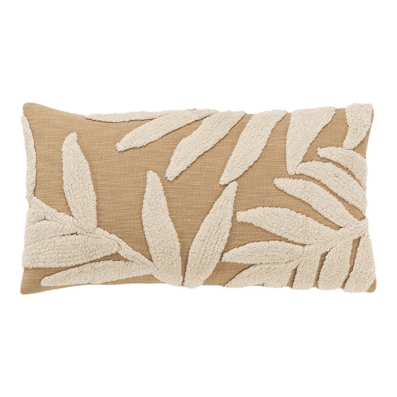 Coussin décoratif brodé Francie, Doré