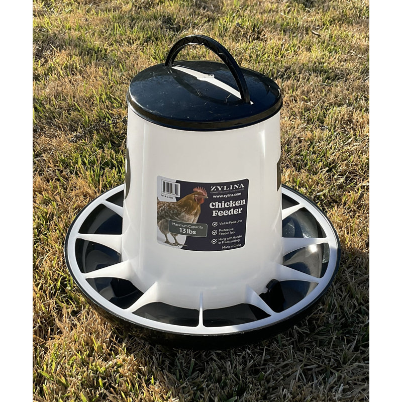 Mangeoire à poulet 13 lb - Noir, 13 gallons, Noir