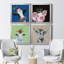 «Playful Nature», ensemble de 4 cadres photo sur toile-1490637131-1490637133