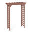 Outdoor Wooden Brown Arch Plant Climbing Frame Planter Arbour-2126647003