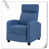 Blue Faux Leather selected