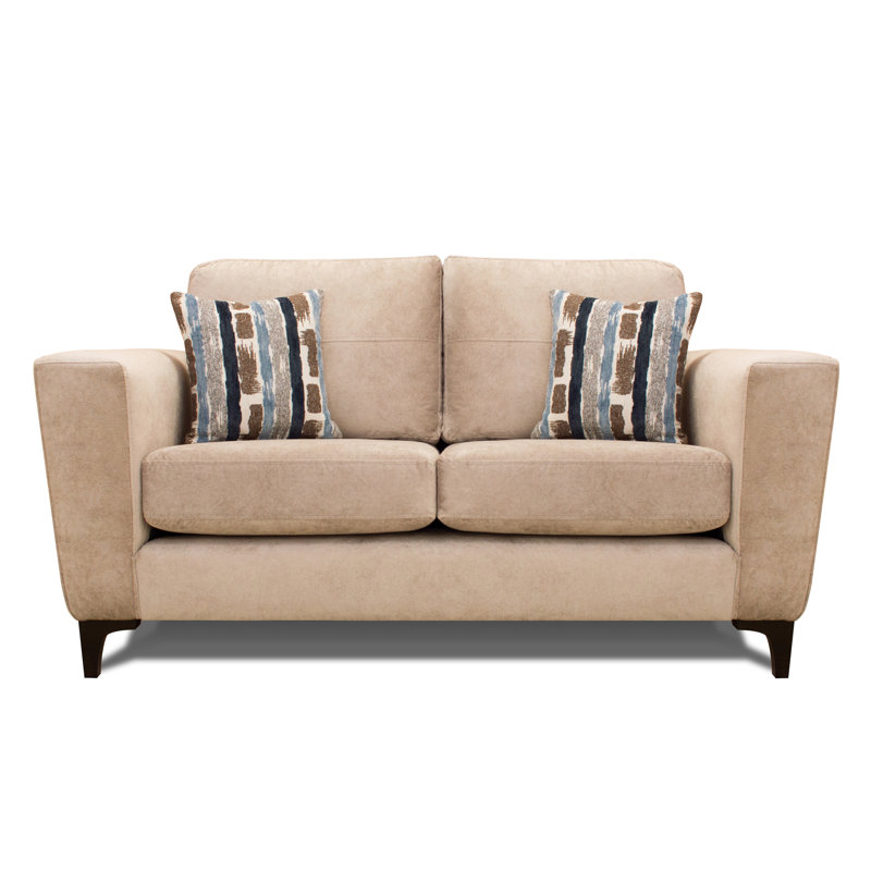 Orion Textured Weave Sofa- Made in UK, Mink, 2