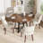 Upholstered Solid Wood Dining Side Chair-1023225750