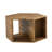 Hexagonal MDF Coffee Table, Characteristic Wood Grain Pattern Stickers, Multi-Hole Design To Give More Storage Space, Simple And Convenient Design Makes It Suitable For All Kinds Of Style Scenes.-911669282