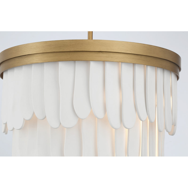 Briscade 18" 6-light Semi Flush