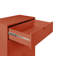 4 Drawer Chest Andreita Metal Golden Brown