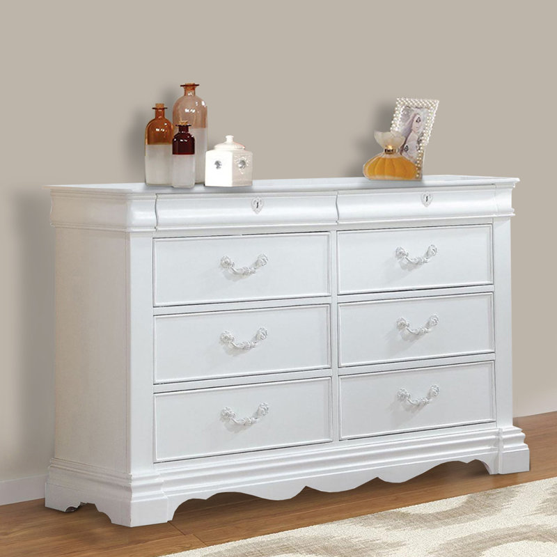 Commode double 8 tiroirs Charleston