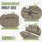 31 Gallons Lockable Resin Deck Box-95256558