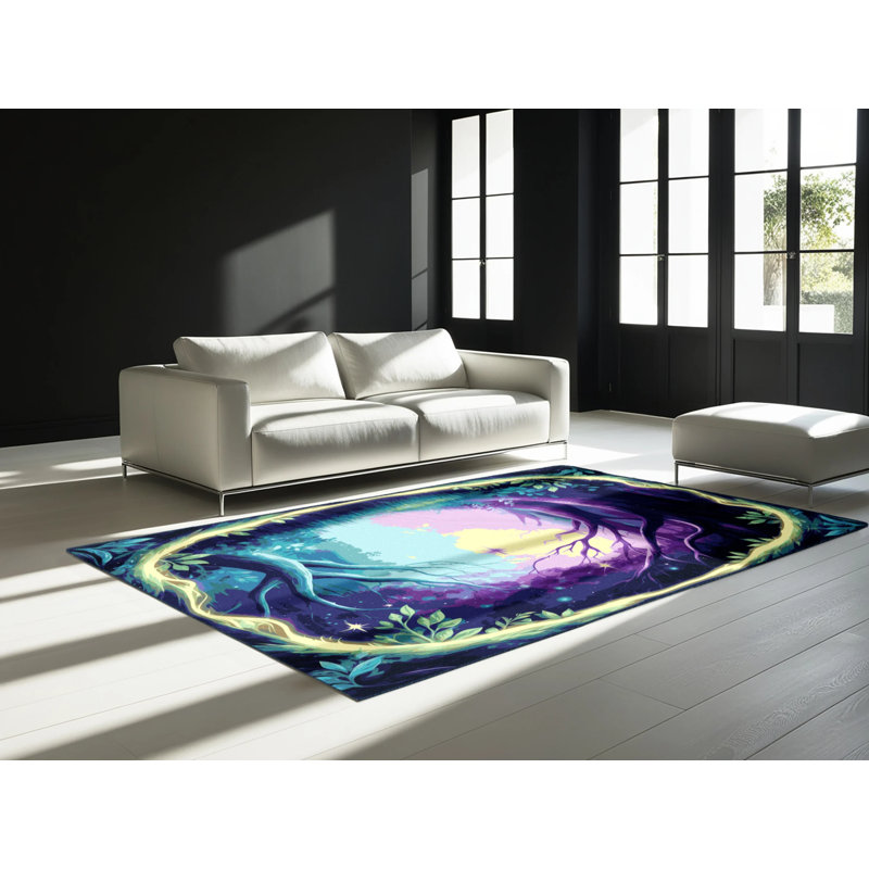 Tapis Eclipsed Meadow, Carré 8 pi