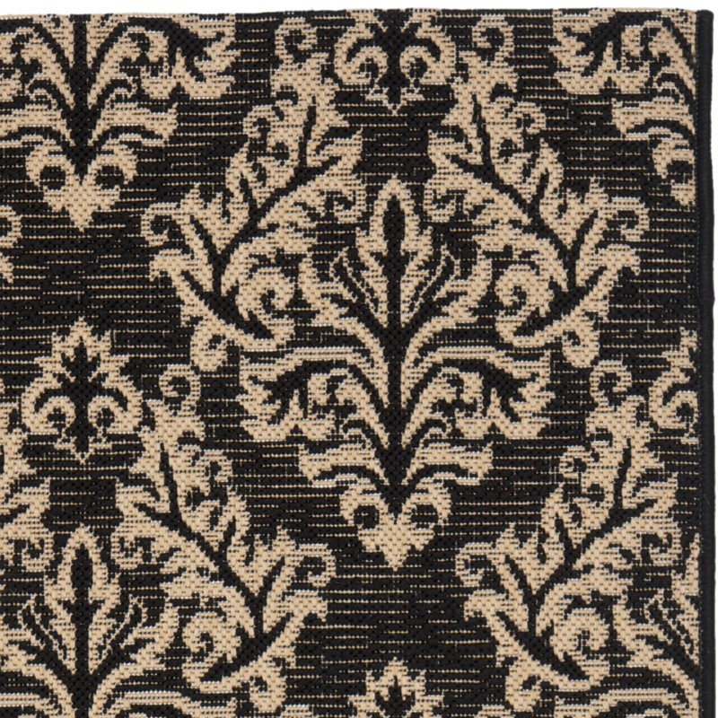 Herefordshire Performance Floral Indoor/Outdoor Area Rug, Rectangle 4' x 5'7"