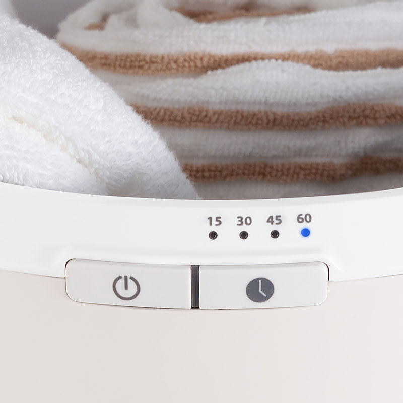 Chauffe-serviettes électrique sur pied Ultra Large Luxury, Blanc
