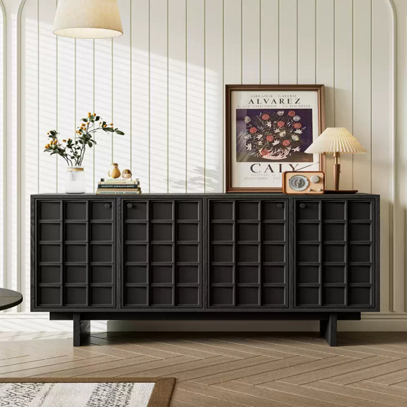 Buffet simple noir