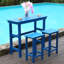 Table de bar en PEHD