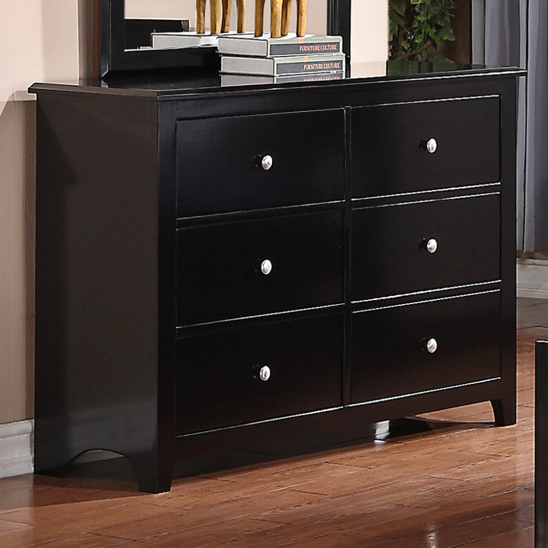 Commode double 6 tiroirs
