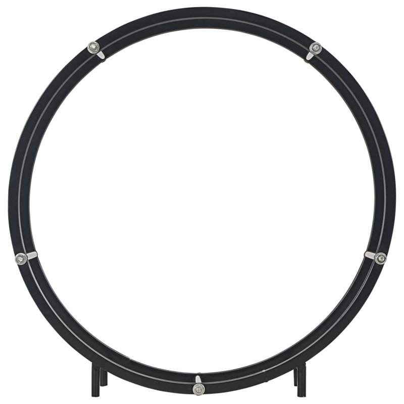 70cm W Vinyl Coated Steel Log Rack