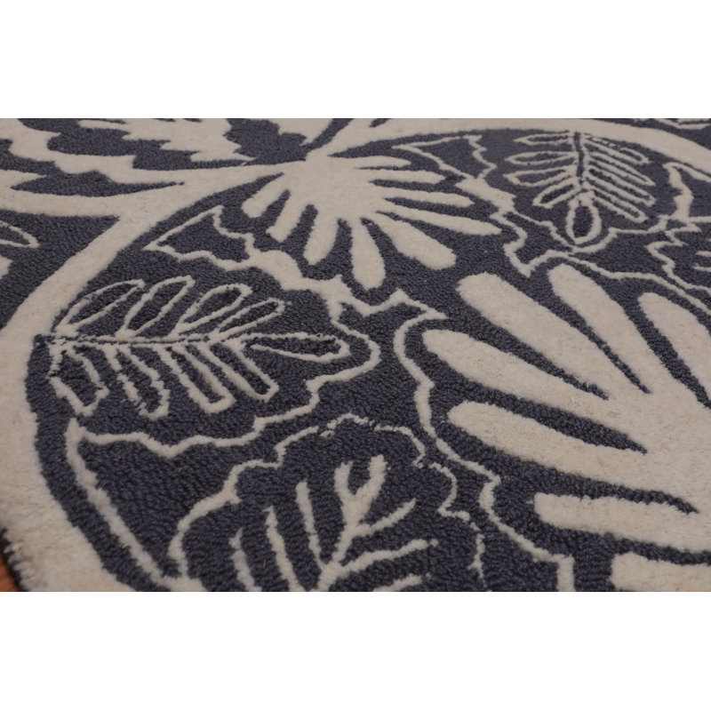 Blackerby Wool Damask Indoor Rug