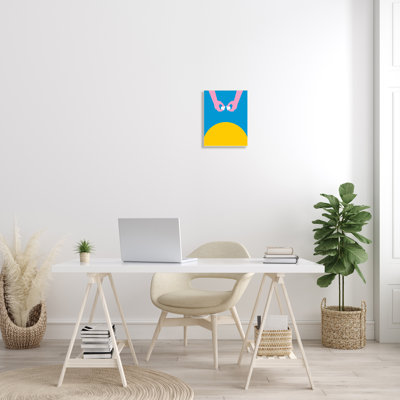 «Sun Rise Breakfast», mains roses, œufs craquelés, art mural tendu XXL par Atelier Posters