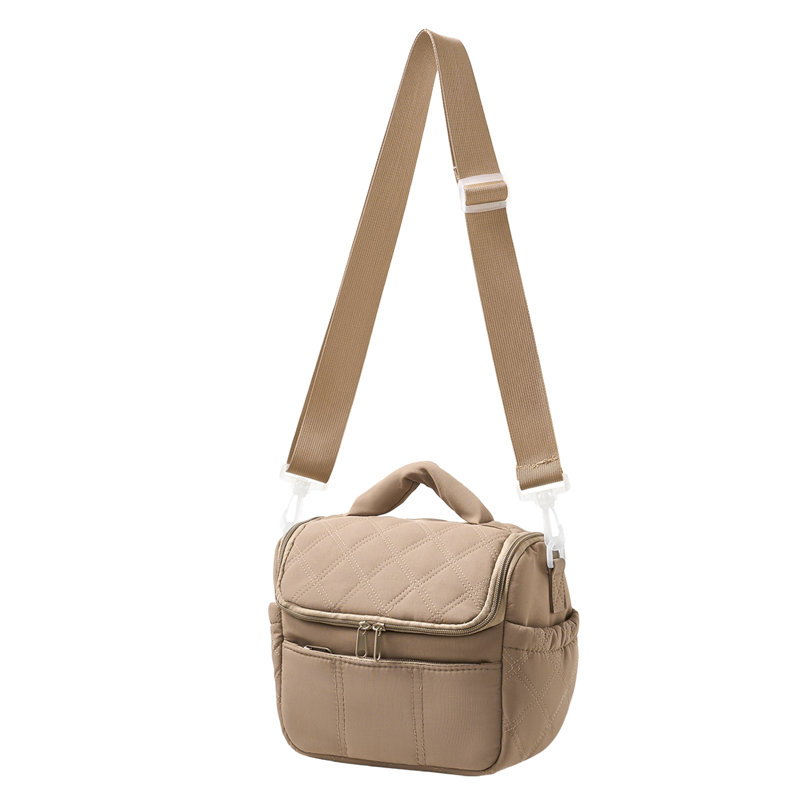 Portable Insulated Lunch Bag, Camel