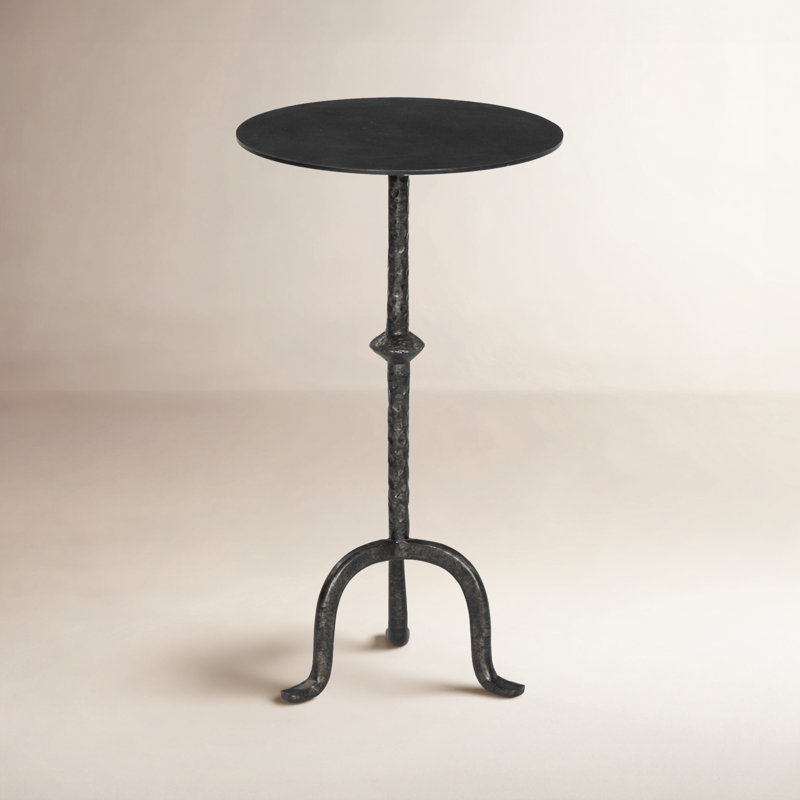 Jocelyn End Table, Raw Black