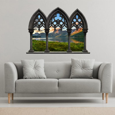 Landscape & Nature Non-Wall Damaging Wall Decal