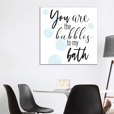 Bubble Bath by CAD Designs - Wrapped Canvas Gallery-Wrapped Canvas Giclée