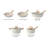 16PCS Pots And Pans Set Non Stick Cookware Set Nonstick With Cooking Set (White, 16Pieces)