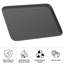 Ensemble de 2 plateaux de rangement toutes saisons - Tapis de rangement en plastique résistant à l'eau pour l'intérieur et l'extérieur-36590434