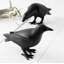 Corbeau en fonte Sion