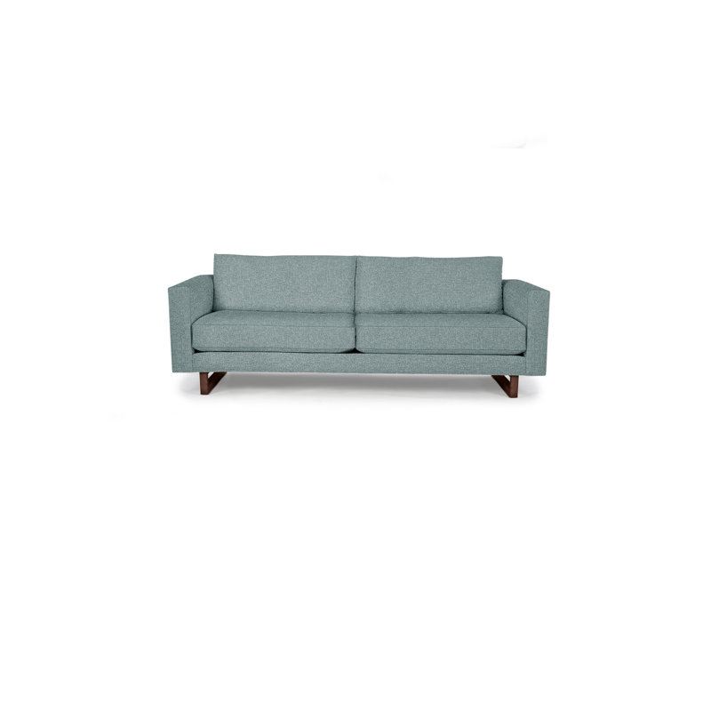 Avalon Sofa, Walnut, Paprika Polyester Blend