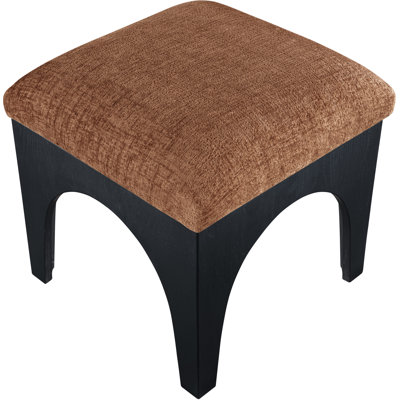 Lawson Chenille Fabric Ottoman