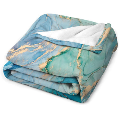 Jeté aquarelle Marble