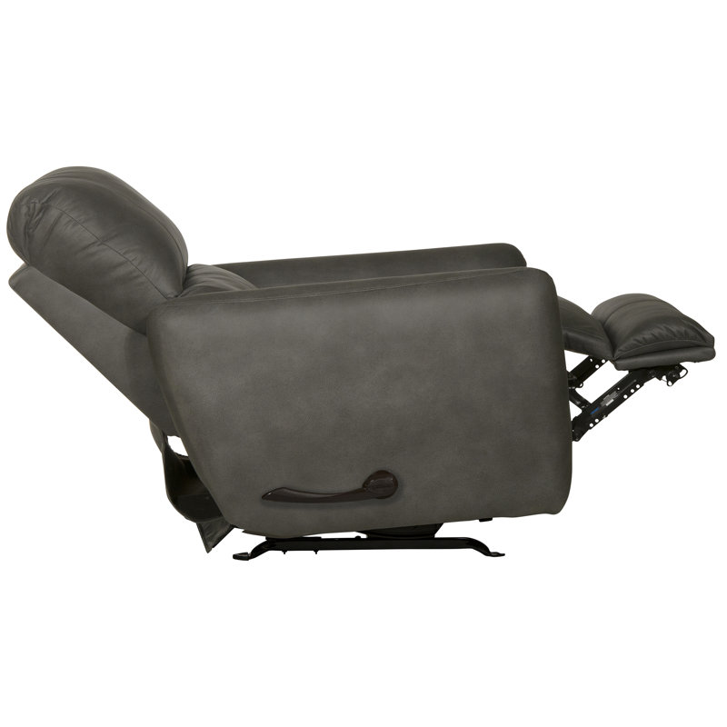 Fauteuil inclinable et berçant Riaz, Gris