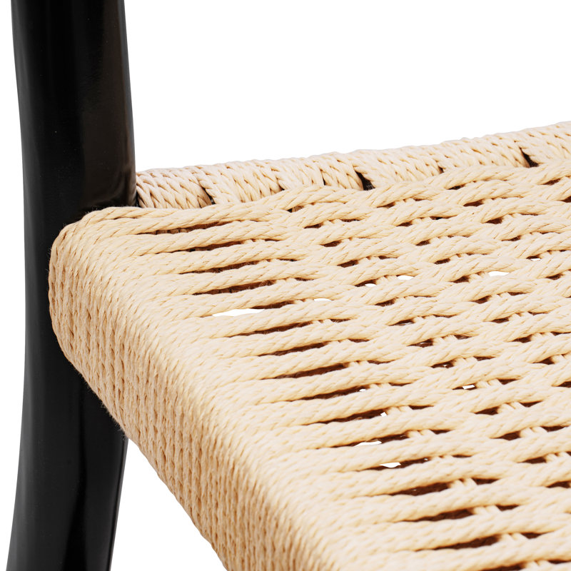 Chaise d'appoint Raver, Noir