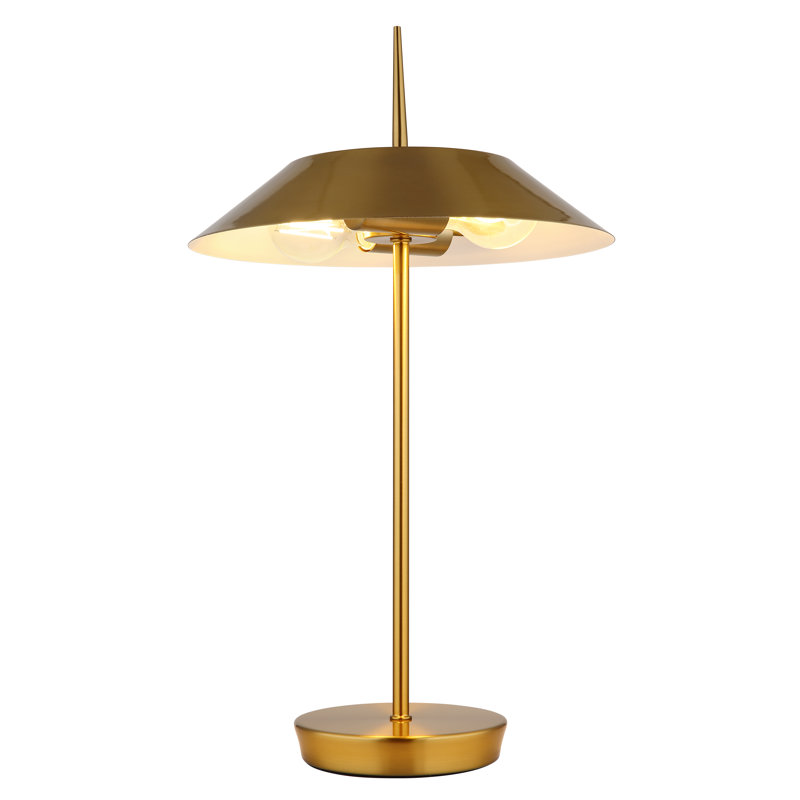 Aysiah Metal Table Lamp, Gold colours