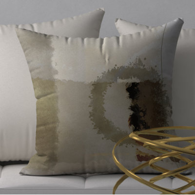 Immaculate Precious Decorative Square Pillow Cover & Insert