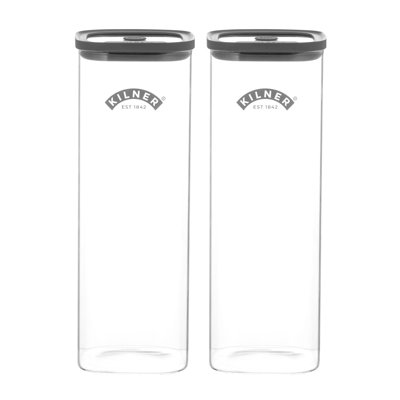 Kilner Fresh Storage Square Jar 2L