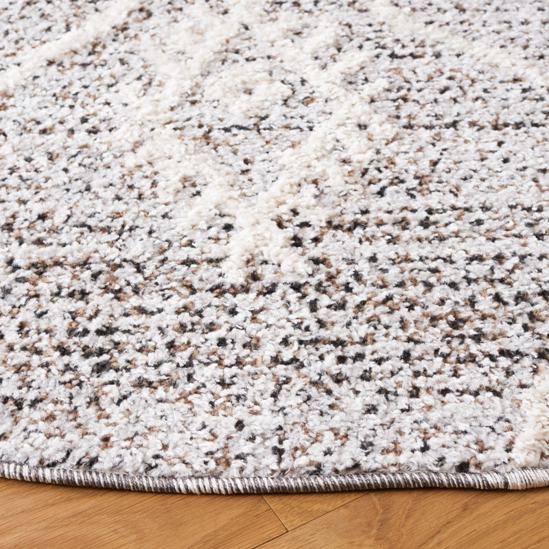Kazuhisa Performance Geometric Rug, Round 6'7"