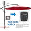 Base de parasol autoportante en plastique Asucena