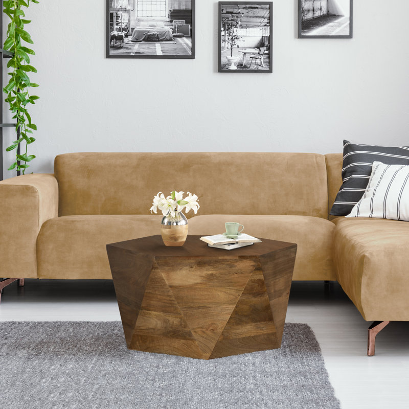 Berneau Solid Wood Coffee Table