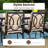 Argyri 8 - Person Patio Dining Set with Extendable Rectangular Table , Cushions Included