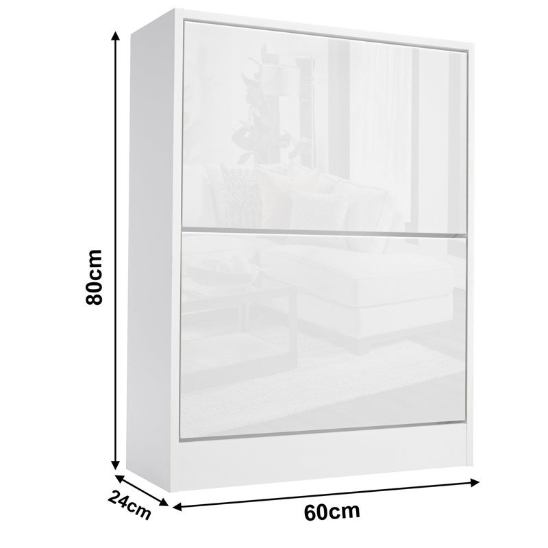 12 Pair Shoe Storage Cabinet