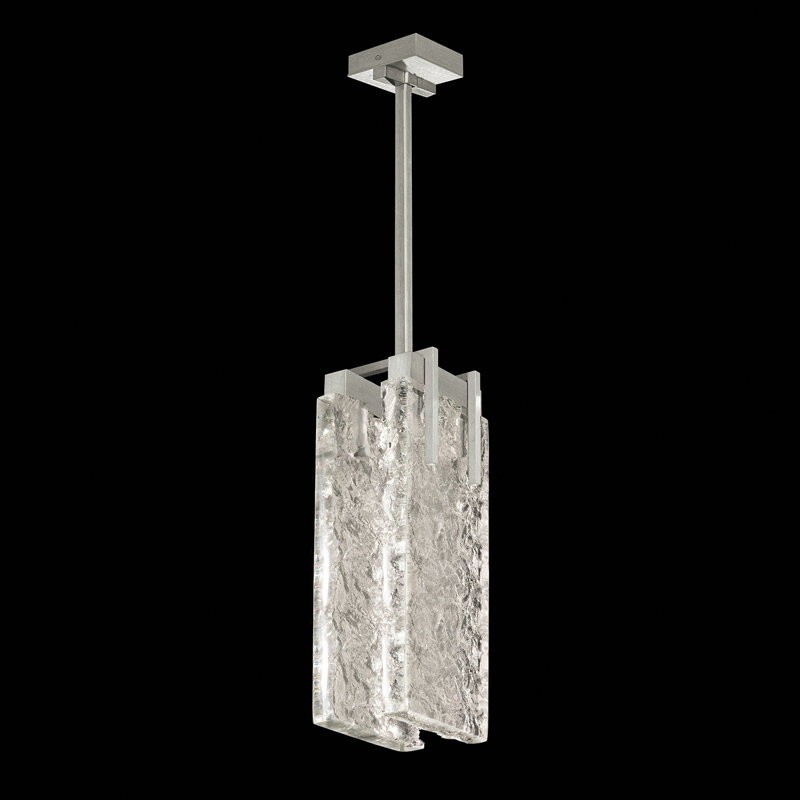 Terra 1 - Light Single Pendant, Clear, Silver