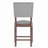 Upholstered Barstools with Solid Wood Legs-1231093015