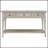 Classic Retro Style Console Table with Three Top Drawers and Open Bottom Shelf, Easy Assembly (Gray Wash)-2125519821