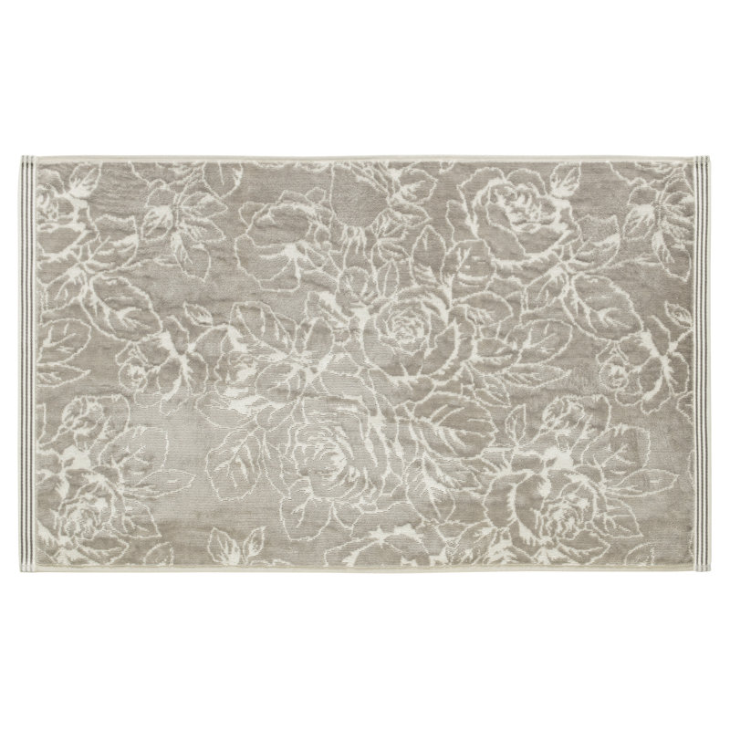 Chelsea Rose Bath Towel, Silver